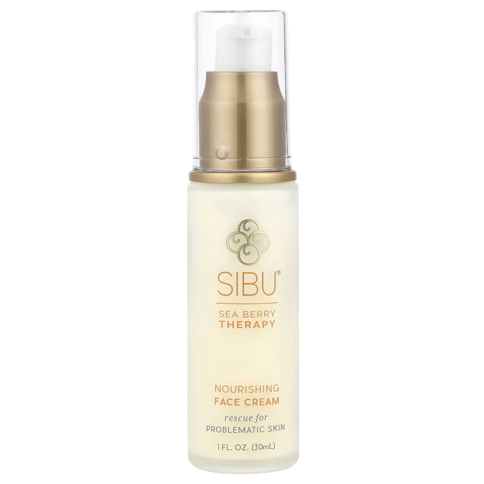 Sibu Beauty, Sea Berry Treatment, Face Nourishing Cream, 1 fl oz (30 ml)