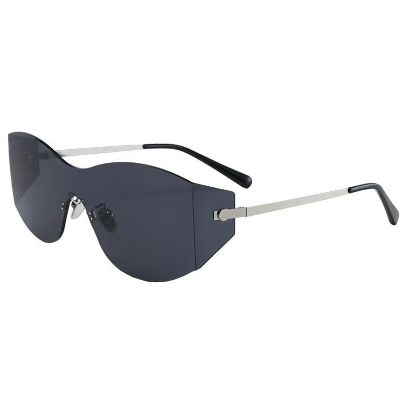 Y2K Stylish Women Sunglasses Fashion Trendy Anti Reflective UV Protection for Bicycling Mountaineering Outdoor Sports