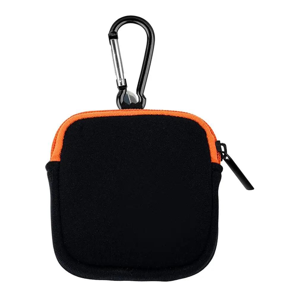 Outdoor Bicycle Stopwatch Storage Bag For Stopwatch Motorcycle Speedometer Bag Portable Dustproof Waterproof Pouch black