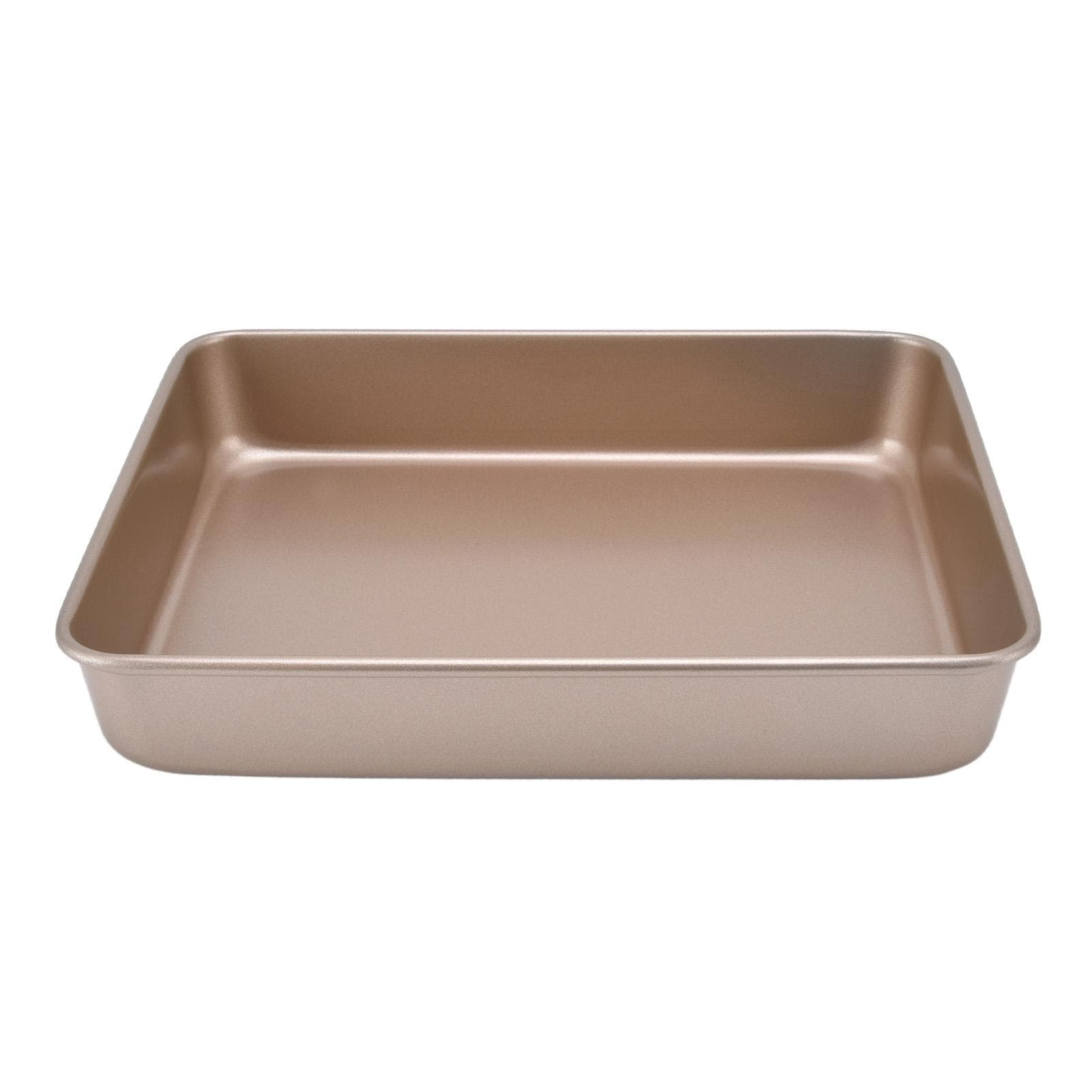 Baking Pan Nonstick Food Grade Carbon Steel Bakeware Heating Evenly 0.8mm Thick Baking Tray Baking L(for 6.5-9kg)