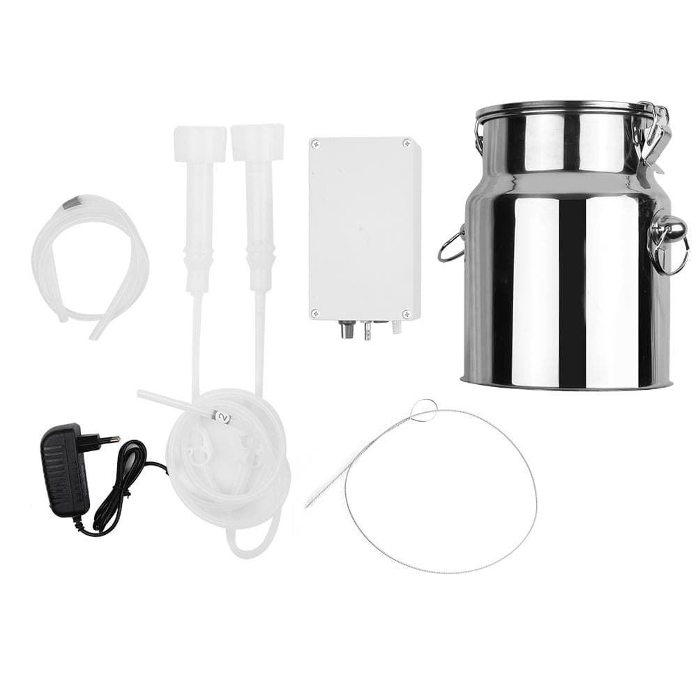 5L Household Electric Goat Cow Milking Machine with Vacuum Pump