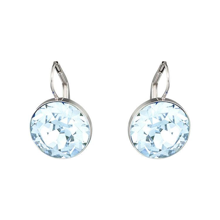 Swarovski Bella Pierced Blue Crystal Earrings Women earrings 5528515 Blue