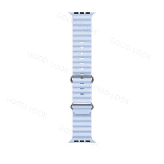 Ocean strap For Apple watch band 49mm 45mm 44mm 40mm 41mm 42mm 49 45 mm silicone correa bracelet iWatch Ultra serie 7 6 3 se 8 49mm