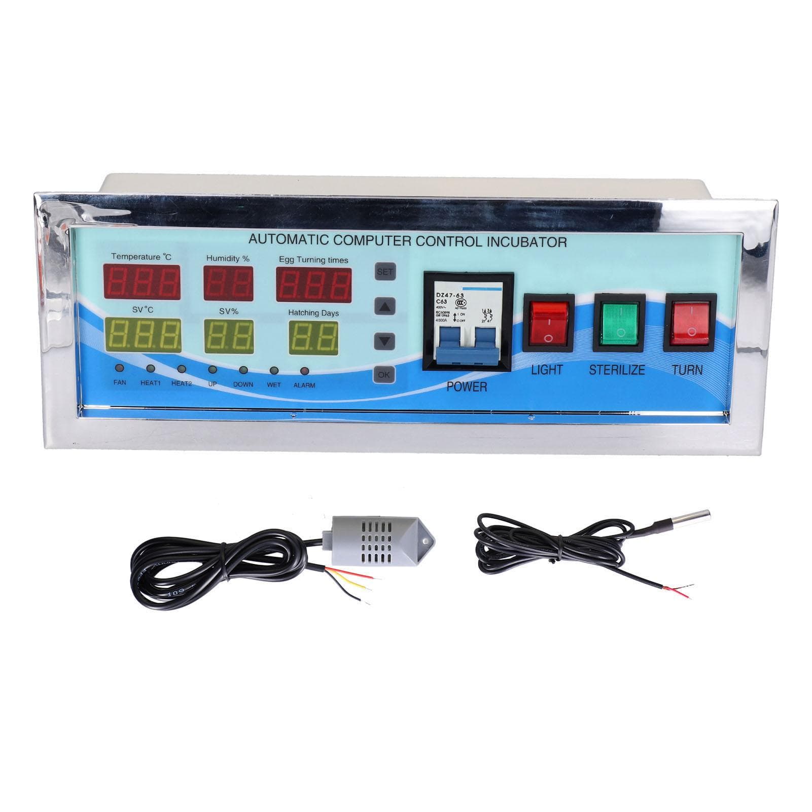 XM?18G Poultry Egg Incubator System Automatic Temperature Humidity Sensor for Chicken Goose