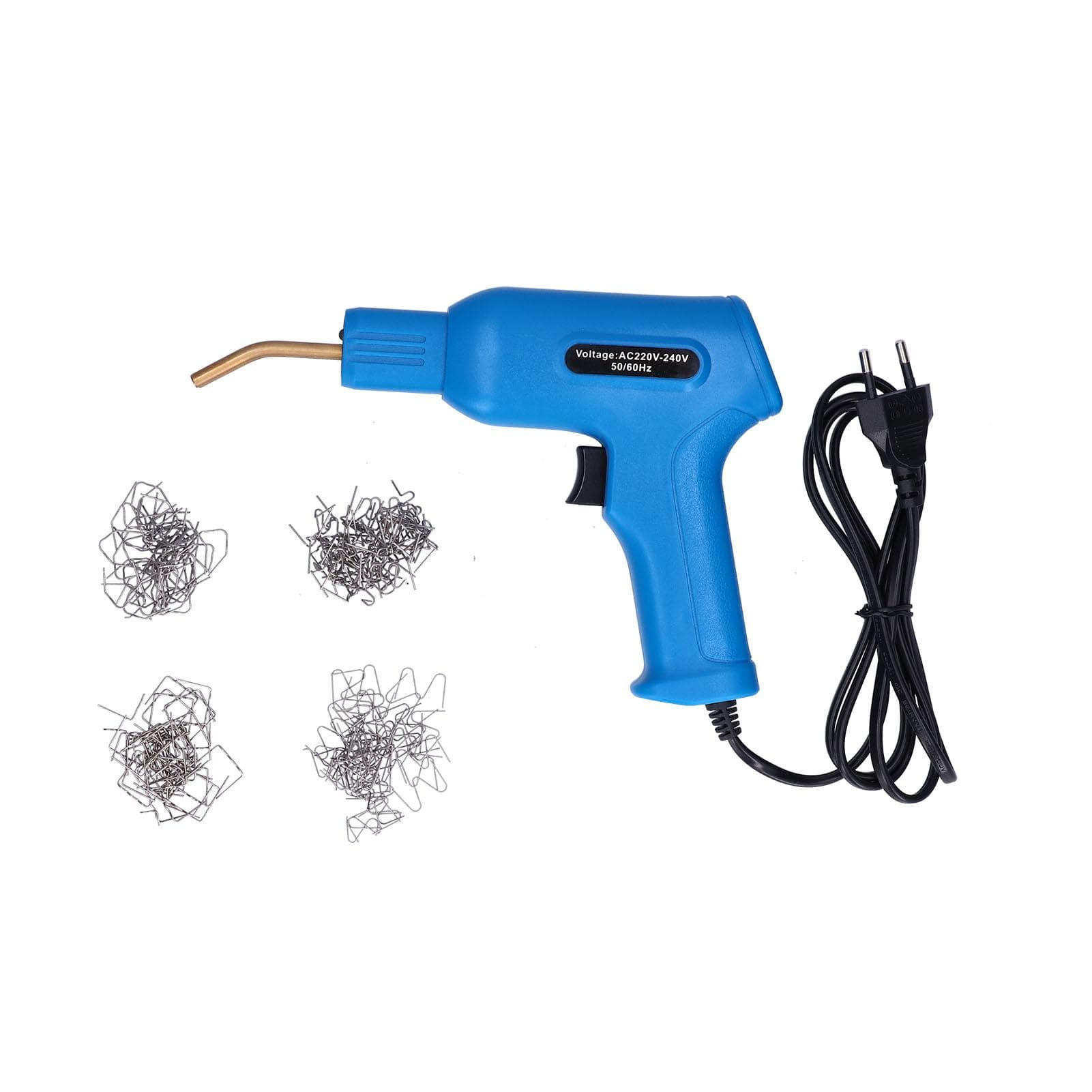 Handheld Plastic Welding Machine Hot Stapler Repair Welding Tool for Home Garden Supplies BlueUS