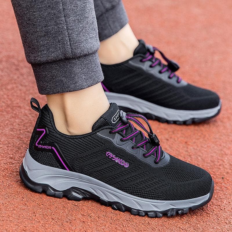 Elderly Shoes, Women's Breathable Mesh Shoes, Non Slip Shoes, Sports Shoes, Middle-aged and Elderly Walking 39