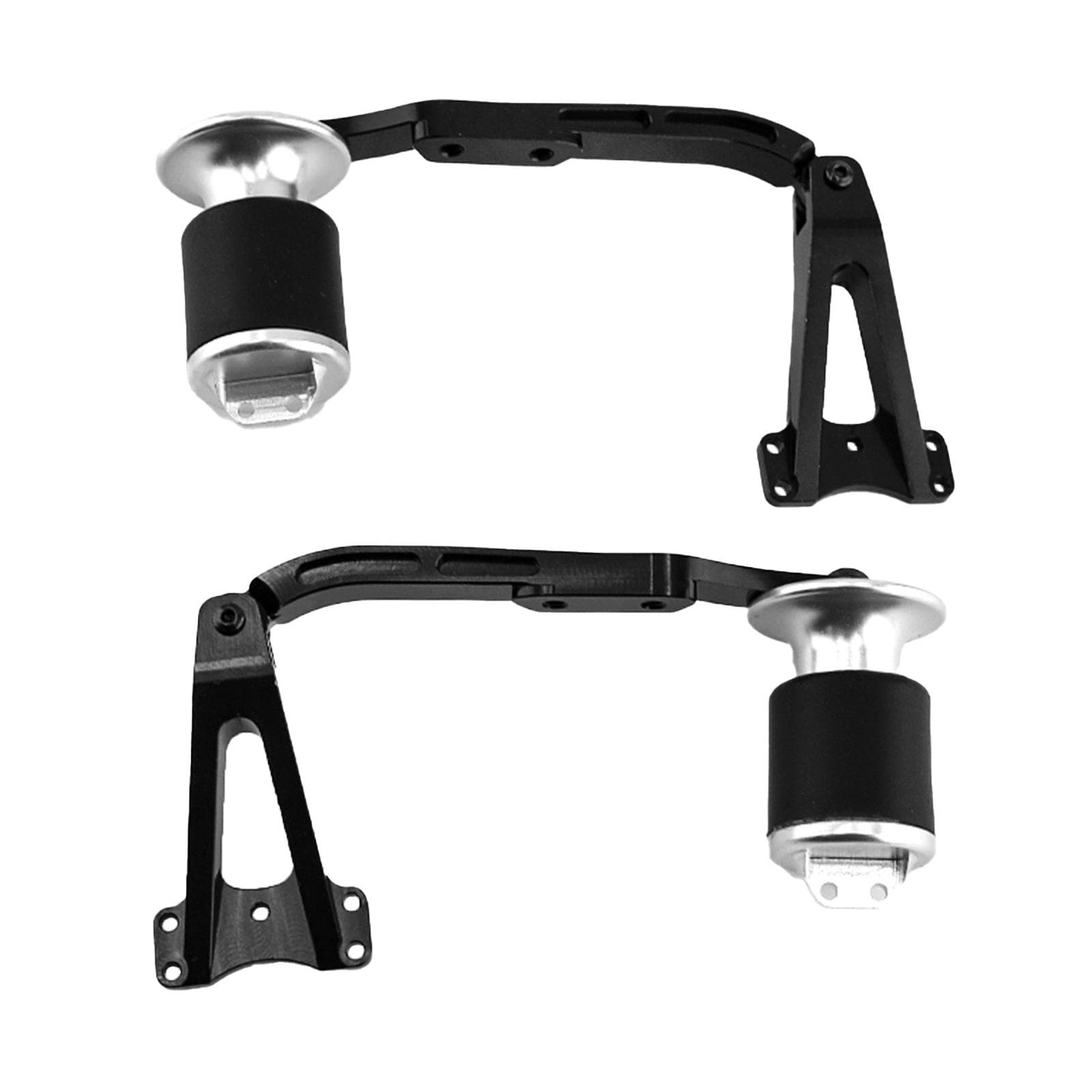 Air Suspension Shock Absorbers Replacement for Tamiya 1/14 Remote Control Car Truck Tractor Trailer black