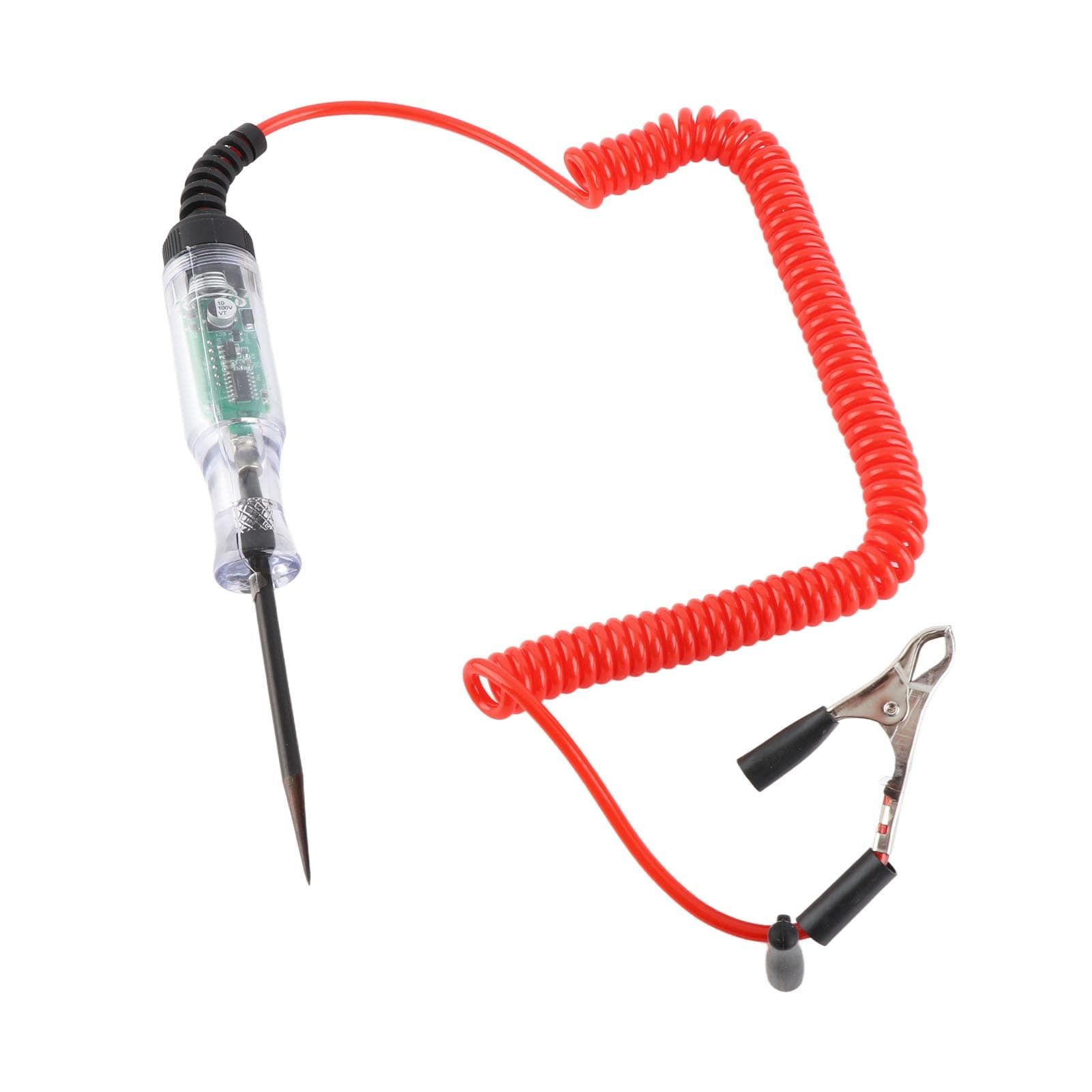 Car Truck Circuit Test Pen High Precision Portable Digital LED Voltage Probe Pen Electrical Tester