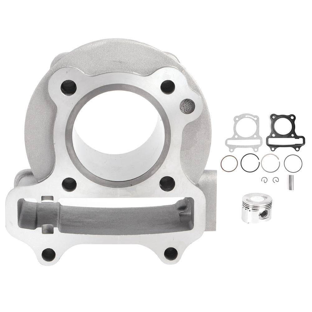 Engine Cylinder Rebuild Kit WPiston Ring Pin Gasket Moped Scooter Fit for GY6 80CC