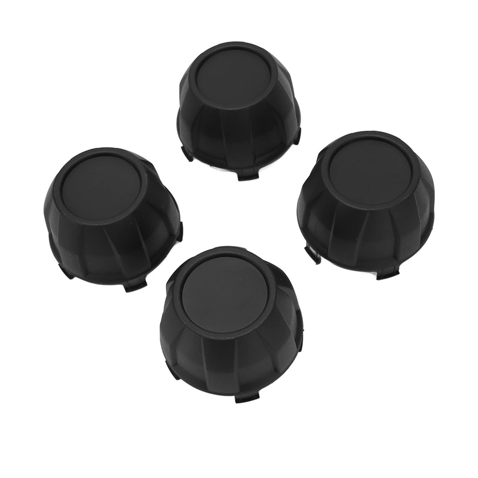 4Pcs Tire Wheel Hub Caps 11065 1341 Black Reliable Rugged Dust Center Hub Cap Covers for Teryx KRX