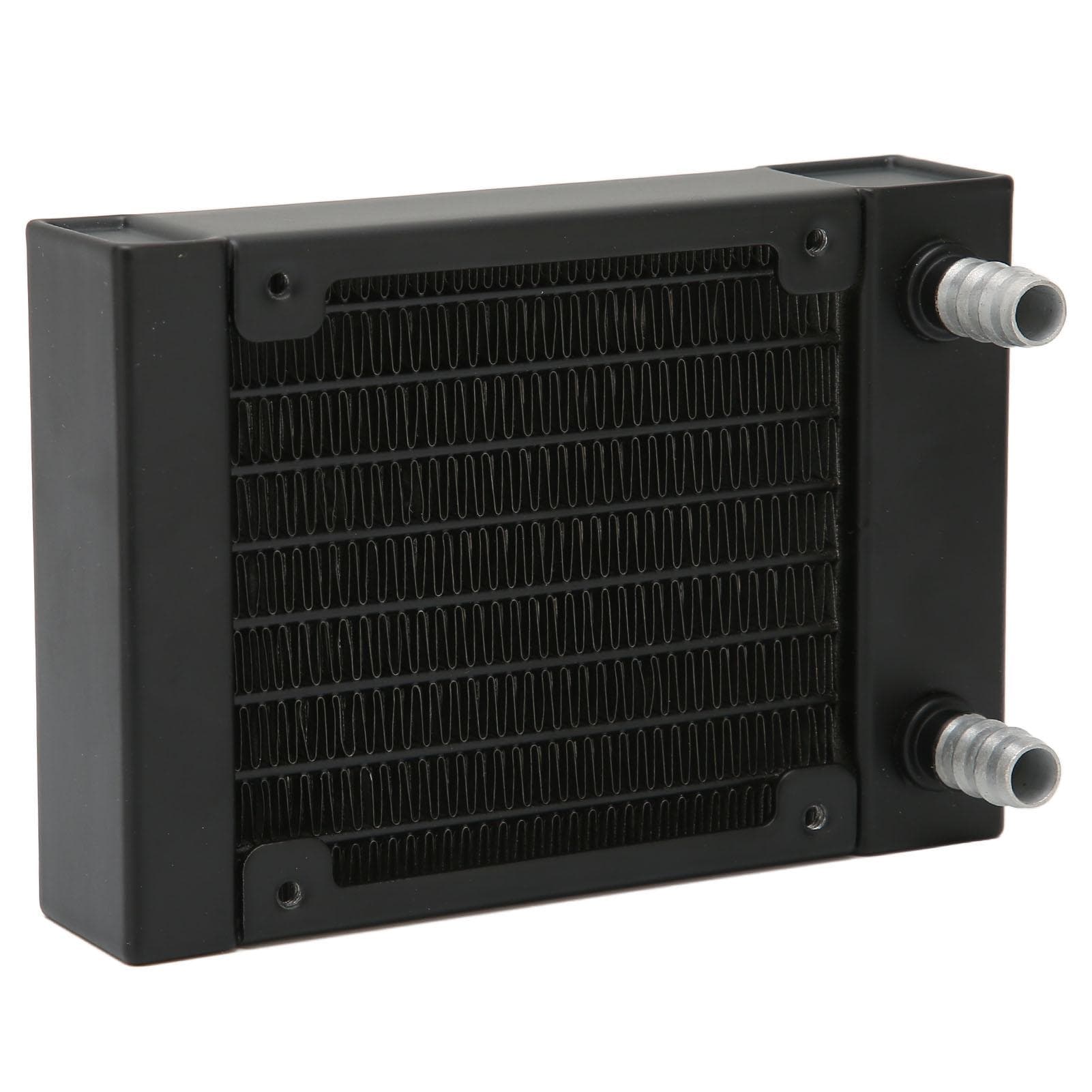 Aluminum Heat Exchanger 8 Pipes 9.5mm Faucet 80mm Good Heat Dissipation Water Cooler with Screws