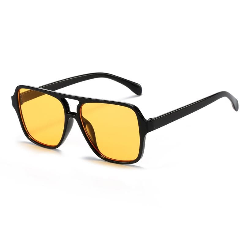 Fashion Classic Rectangular Sunglasses Women Men Unisex UV400 Protection INS Style Trendy Sunscreen Eyewear