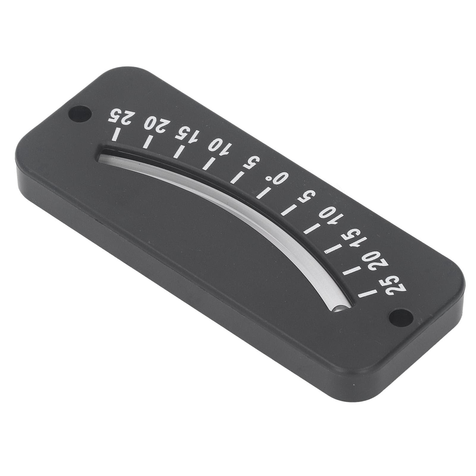 25 degrees Glass Tube Inclinometer Clear Scale ABS Mini Angle Inclinometer for Horizontal Micro Angle Test
