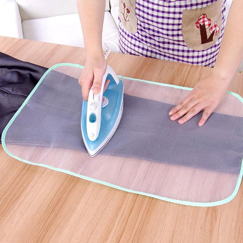 Household Protective Mesh Cloth Ironing Scorch Heat Insulation Pad Mat with High Temperature Resistance 40x60CM