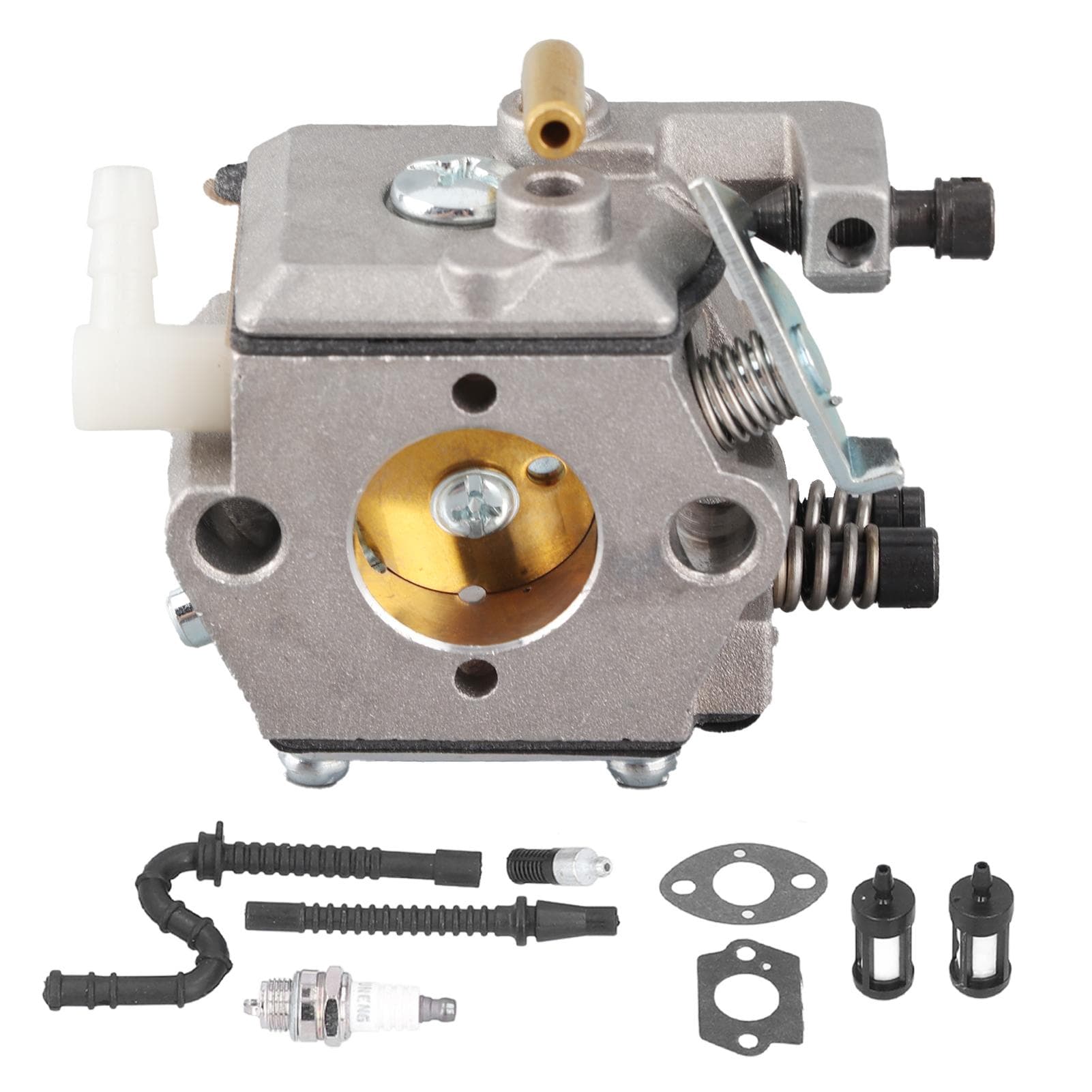 Carburetor Air Filter Spark Plug Relief Valve Set Replacement Fit for MS260 MS240 024 024AV