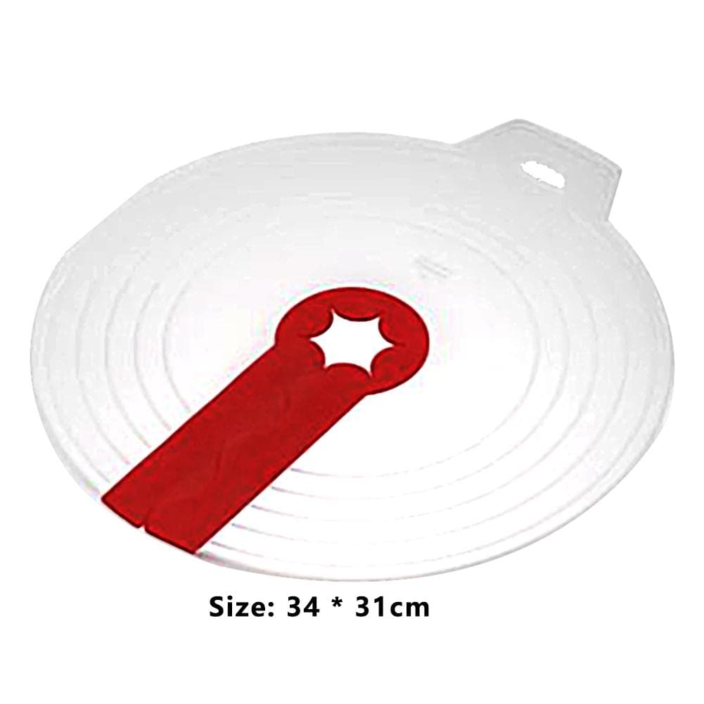 Eggs Mixer Cover Cream Bowl Whisks Screen Baking Beat Eggs Splash Guard Plastic Bowl Lids Cooking Supplies for Kitchen white