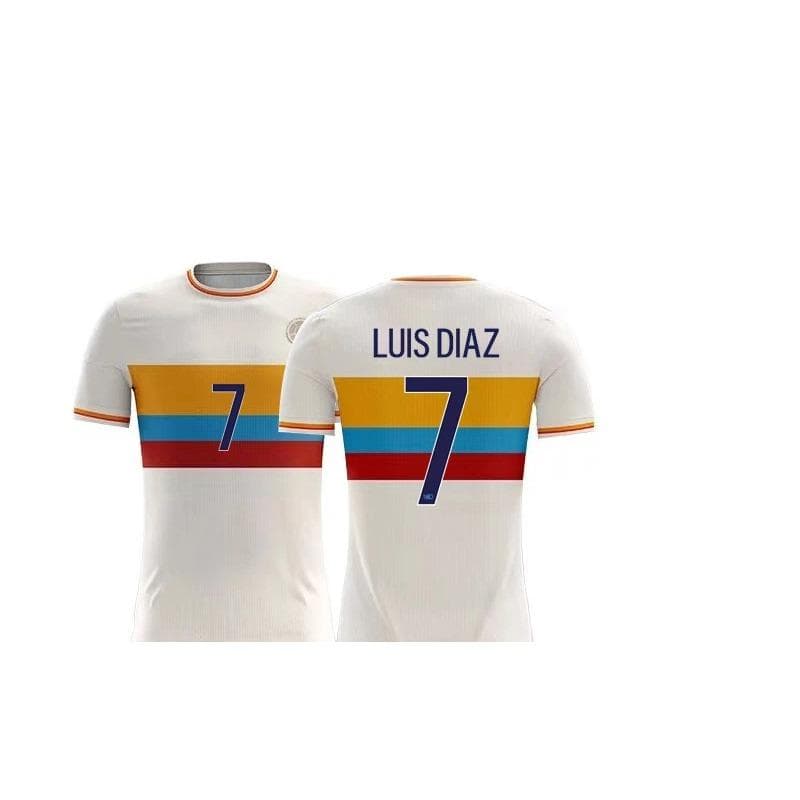 Colombia Streetwear Football Quality 3D Printed Quick Drying Breathable Couple Tees For Men Women Short Sleeve T-shirt L