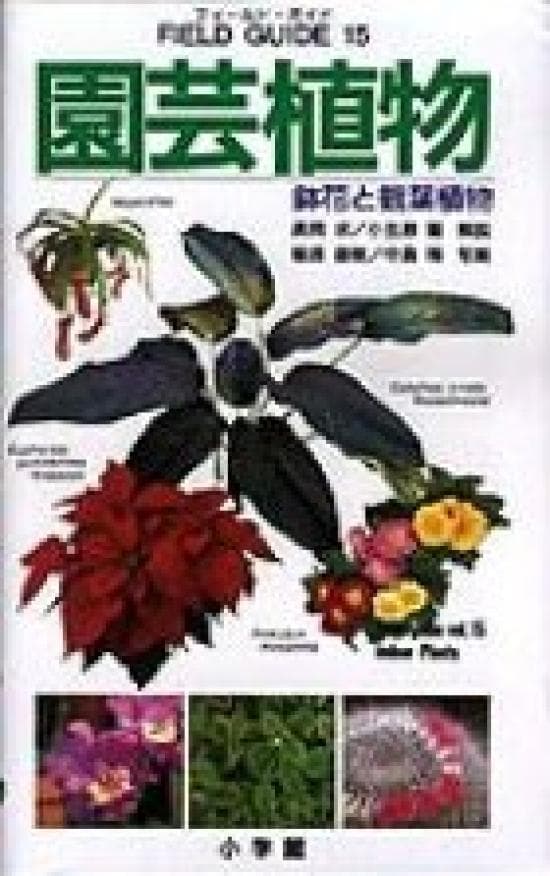 Field Guide Series 15 Garden Plants Potted Flowers and Ornamental Plants Field Guide Series (Shogakukan 15)