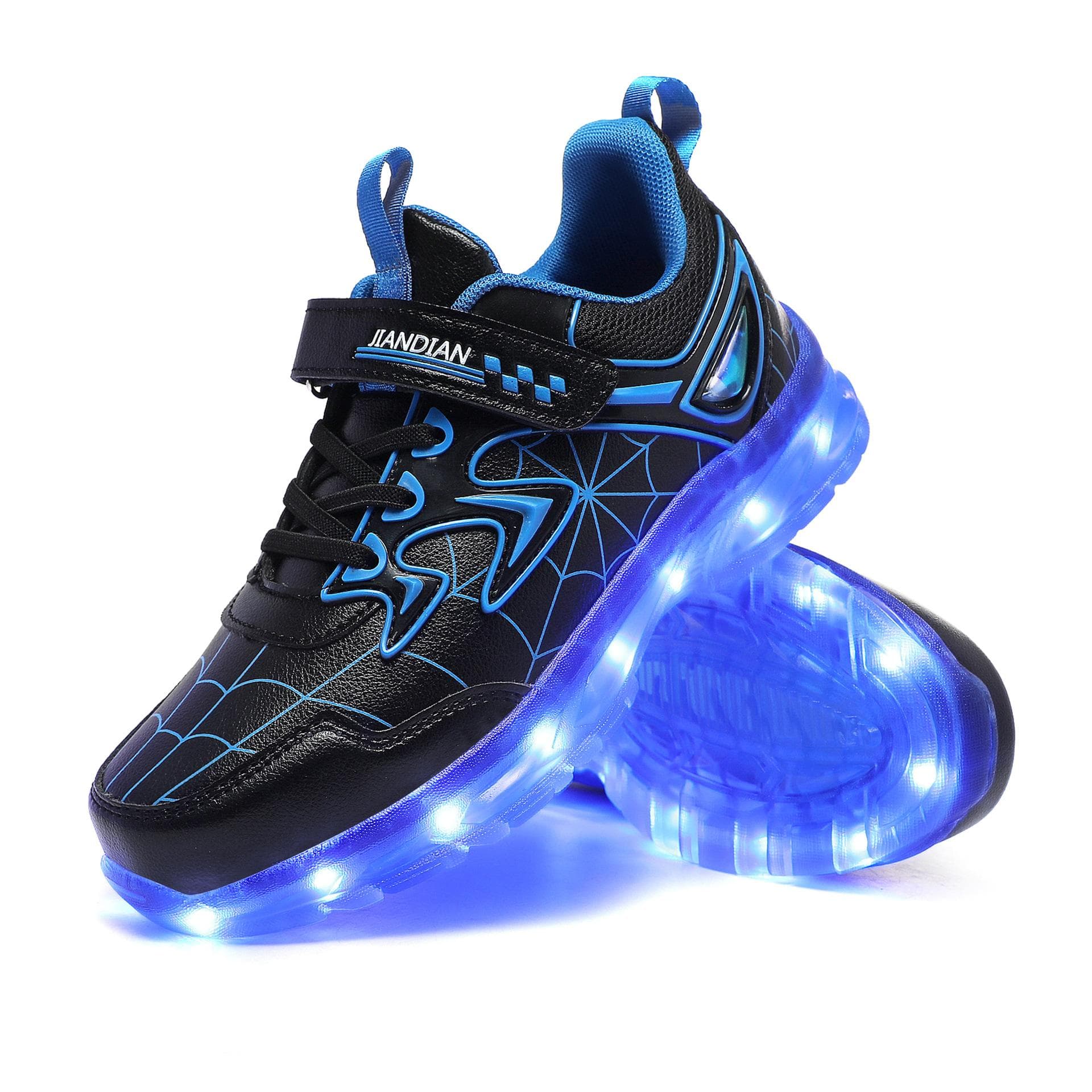 Children's Sports Shoes LED Charging Colorful Light Shoes Luminous Shoes Boys Shoes 28