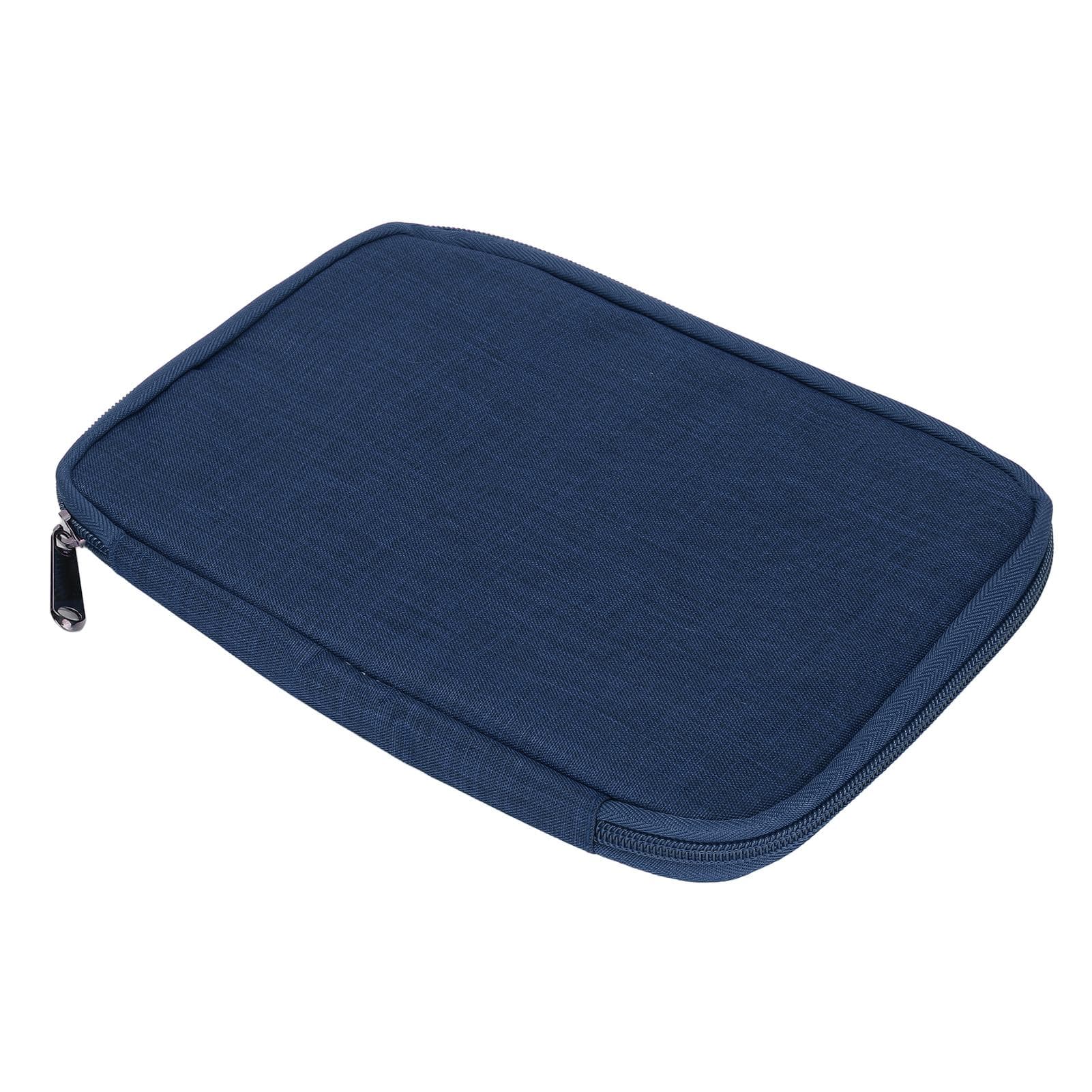 Waterproof Watch Band Storage Bag Portable Watch Straps Cable Earphones Travel Carrying CaseDark dark blue