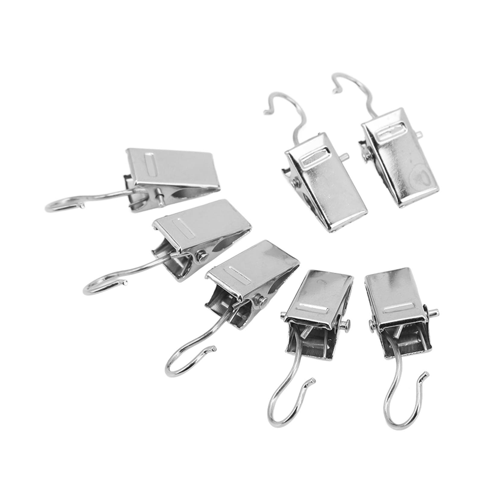 100Pcs Curtain Clips Premium Metal Sturdy Durable Rustproof Wide Application Metal Clips for Home