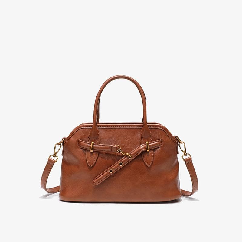 Vintage Bag Women's Large Capacity Fall/winter All-in-one Casual Shoulder Bag Commuter Tote Bag khaki