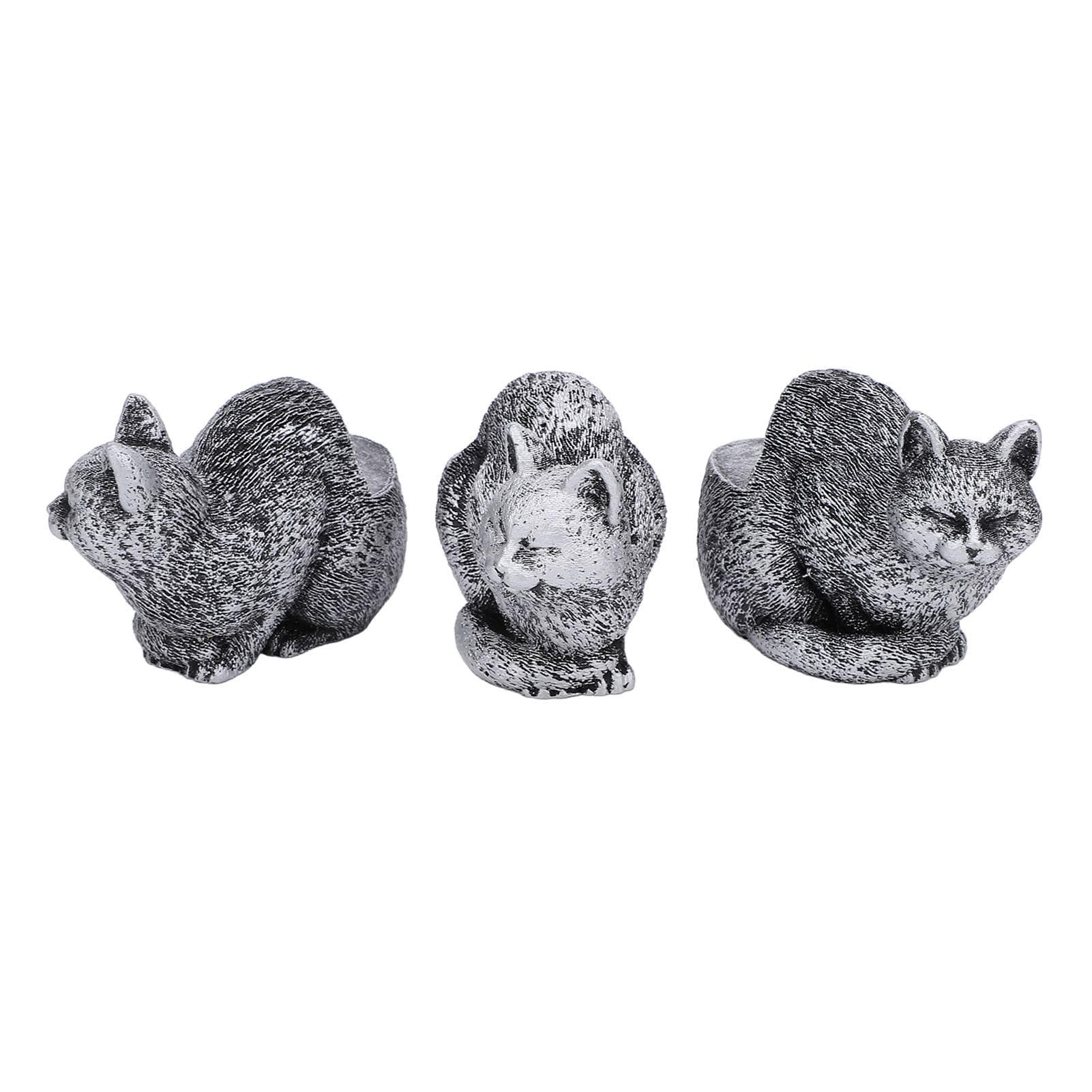 3pcs Resin Flower Pot Feet Animal Figures Plant Pot Feet Animal Statues Plant Pots Risers Holder