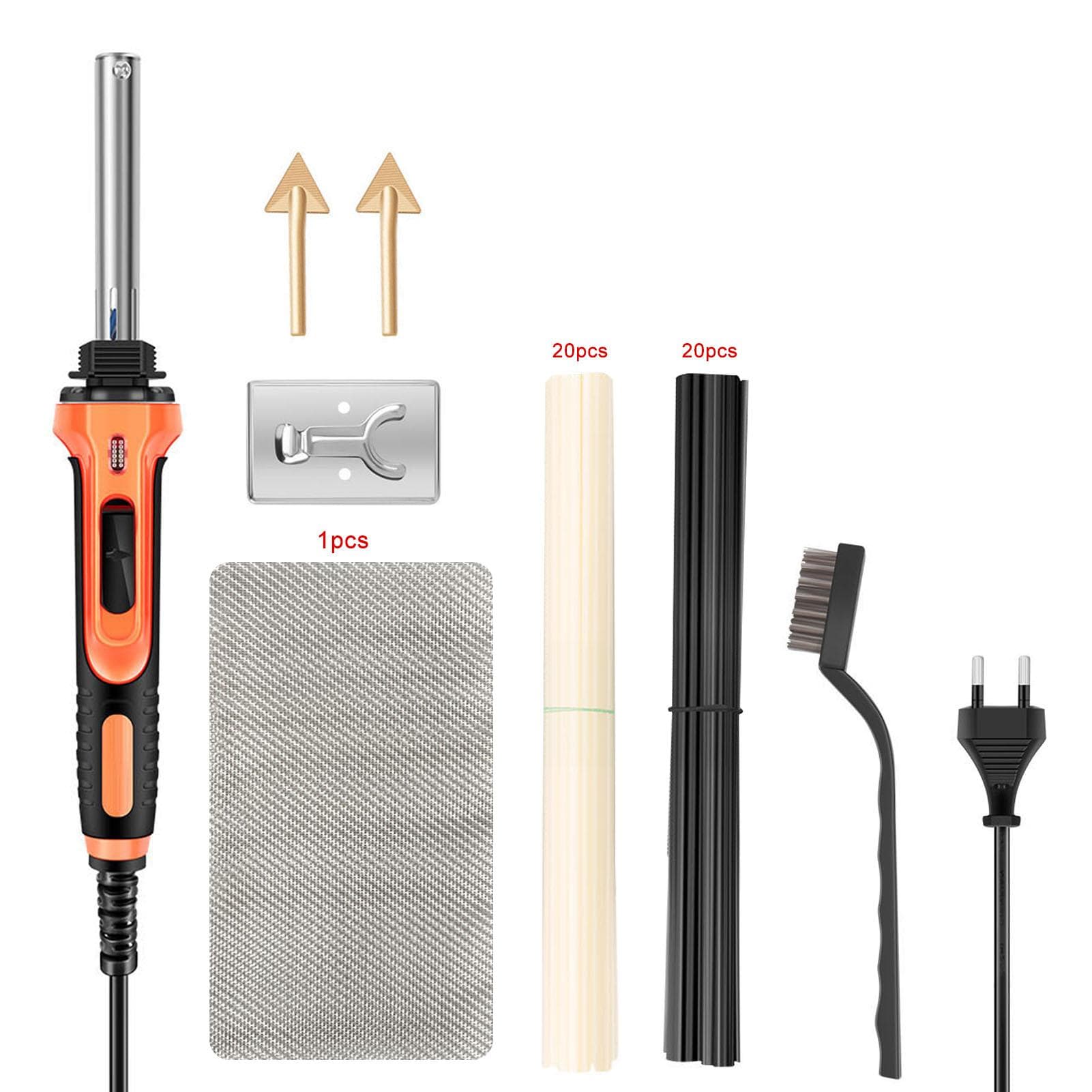 100W Electric Plastic Soldering Iron Leather Ironing Tool For Bumper Kayak Repair Rework Station US 3