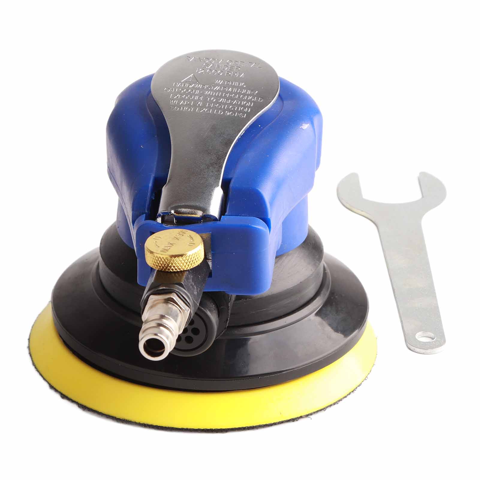 Pneumatic Sander Dry Grinding Sand Paper Machine Air Polisher Polishing Grinding Machine