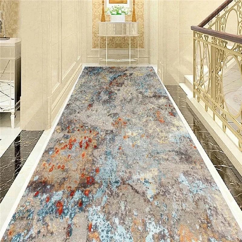 Hallway Stair Carpet Simple Corridor Carpet Long Hallway Area Rug Hotel Mall Wedding Hall Runners Floor Mat Kitchen Aisle Mat 80x400cm
