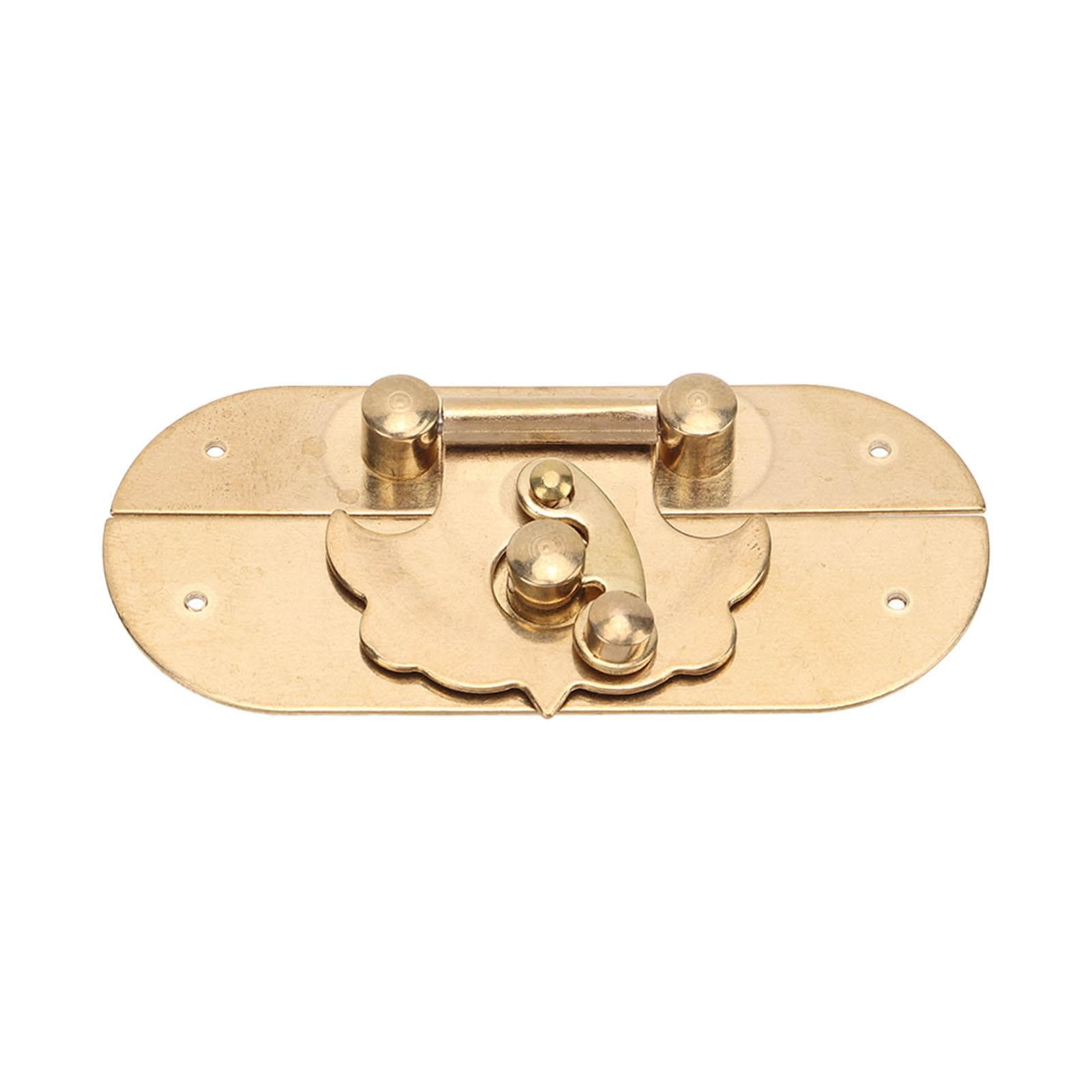 Antique Buckle Latches Exquisite Texture Elegant Corrosion Resistant Retro Jewelry Box Antique Lock