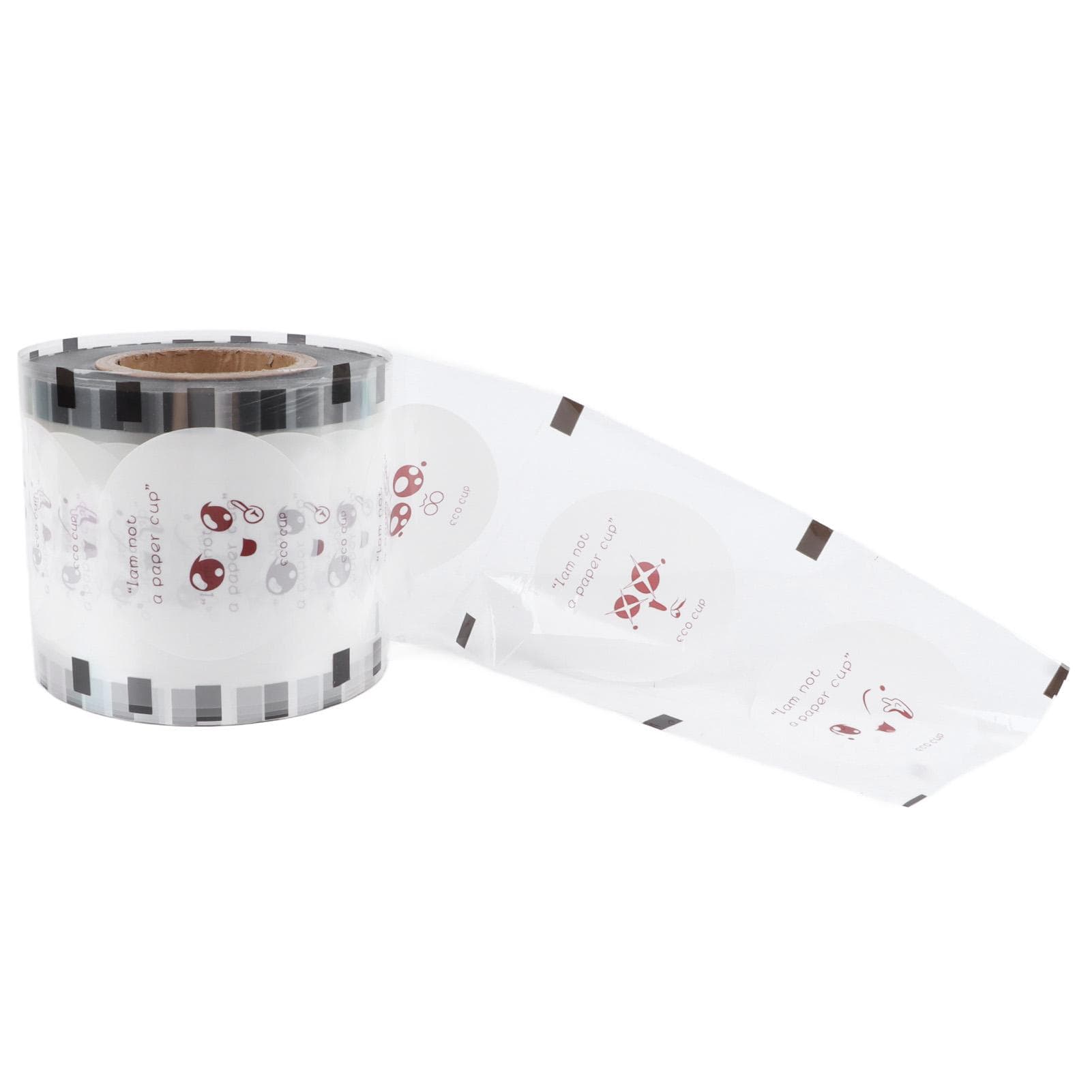 Cup Sealing Film Disposable Plastic Milk Tea Cup Sealer Film for 2500 Cups 90 To 95mm Diameter Cups
