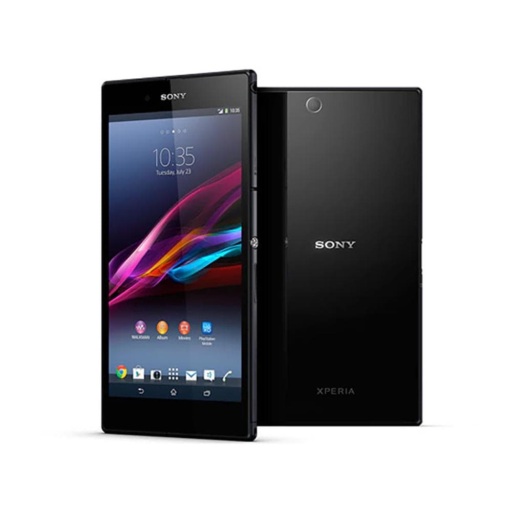 Refurbished Sony Xperia Original Sony Xperia Z Ultra C6802 3G / C6833 4G 2GB RAM 16GB ROM 6.4 Mobile Phone With Single SIM C6802 Simple Set black