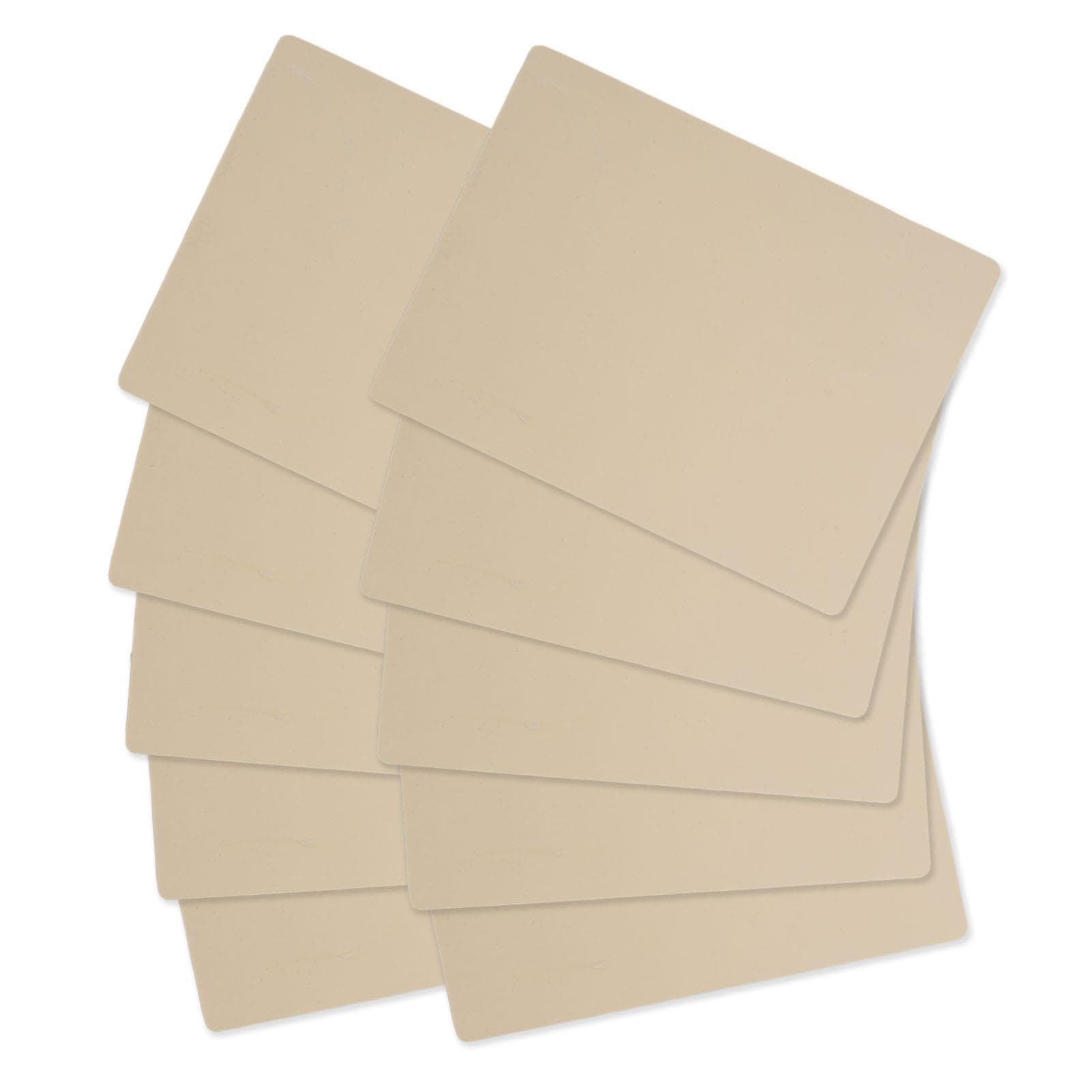 10Pcs Tattoo Practice Skin Silicone 1mm Thickness Double Sided Blank Eyebrow Tattoo Skin