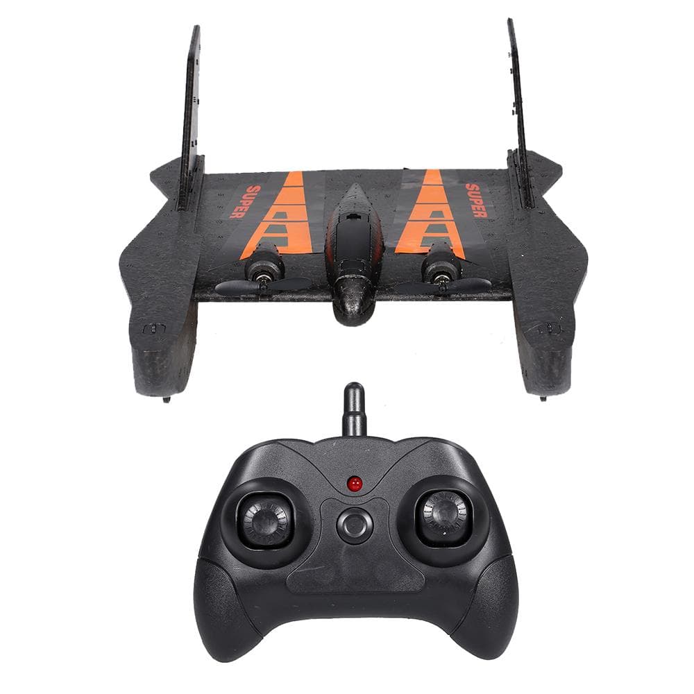 FX815 RC Plane Remote Control Airplane Ready to Fly 2.4Ghz 2 Channels EPP Foam Aircraft Model for black