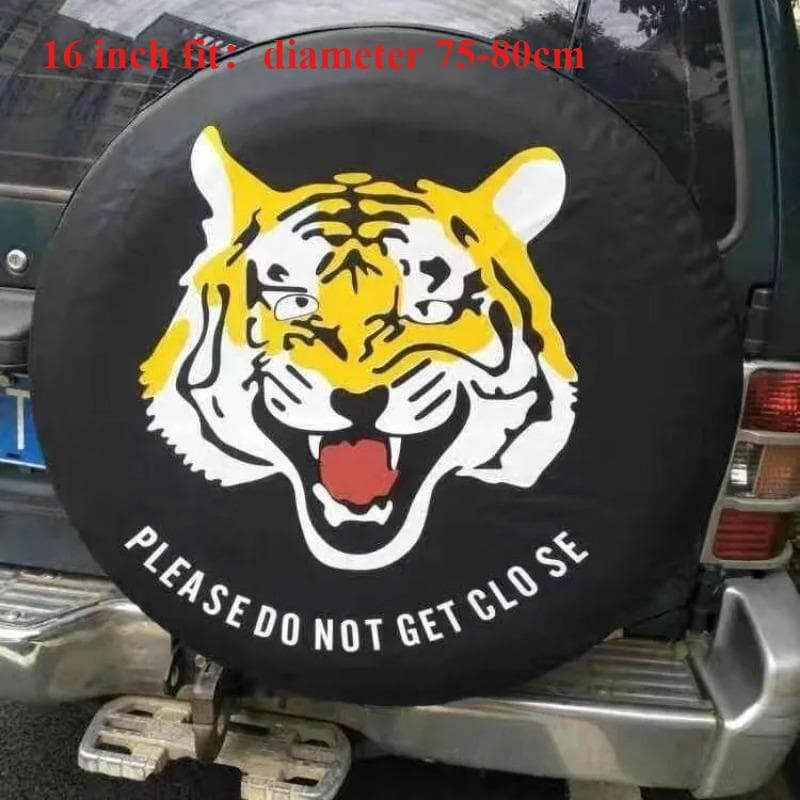 14 15 16 17 Inch 4WD 4x4 PVC Leather Spare Wheel Tire Cover Case Bag Pouch Protector car tyres 14 inch For Jeep Hummer