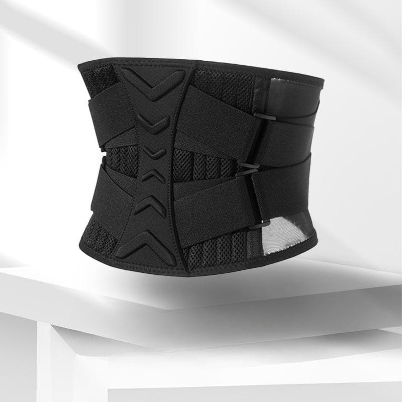 Breathable Belly Extraction Belt Sports Waist Support Fixed Lumbar Support Soft Elastic Belt Double Pressure Waist Supporter Style 2