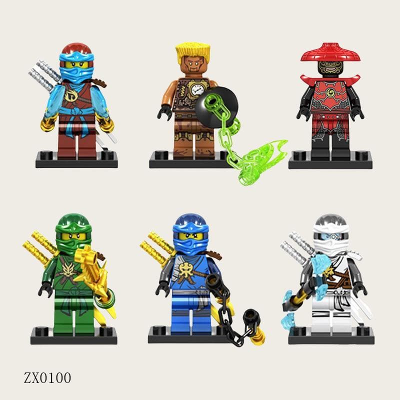 Minifigures Dolls Building Bricks Bricks Model Set Boys Kids Childs Birthday Christmas New Year Childrens Day Educational Gifts