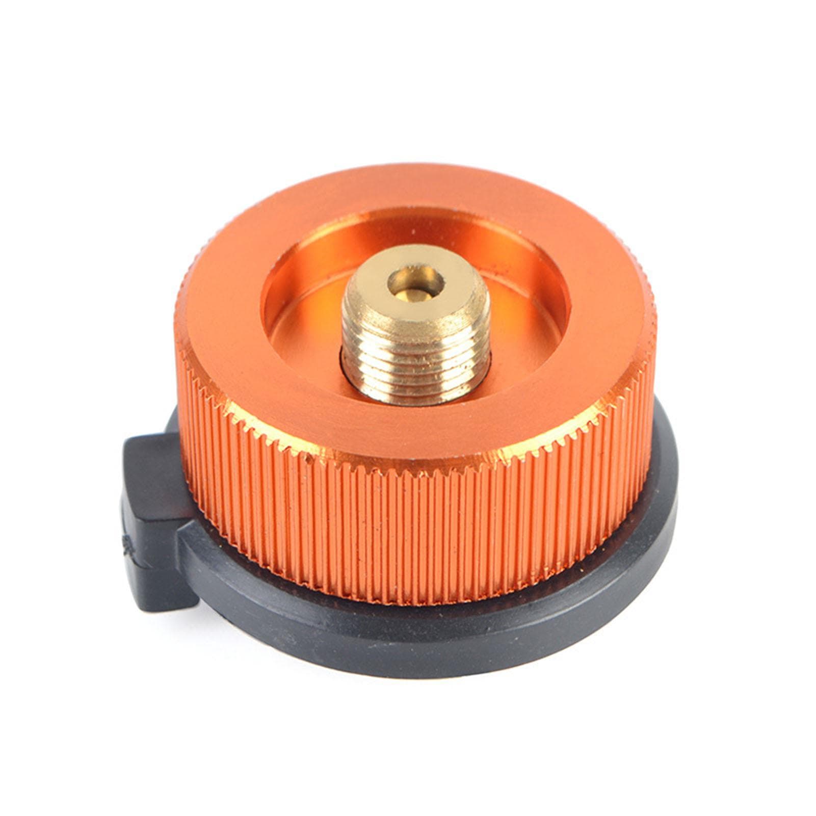 Outdoor Camping Stove Adapter Propane Adapter Lindal Valve Butane Canister Adapter Cylinder Gas orange