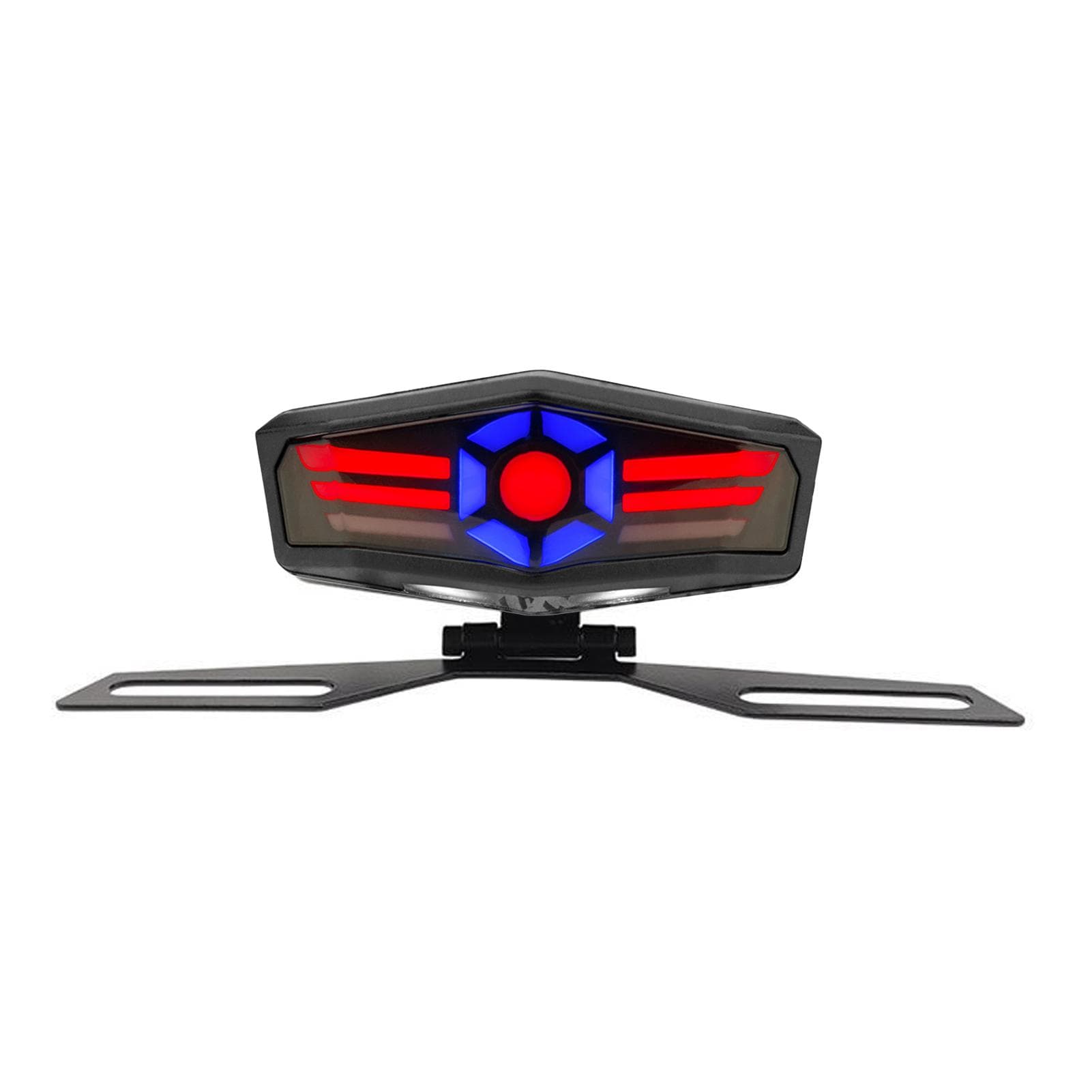 Motorcycle Modification Accessories Integrated LED Tail light with Turn Signal License Plate Light red