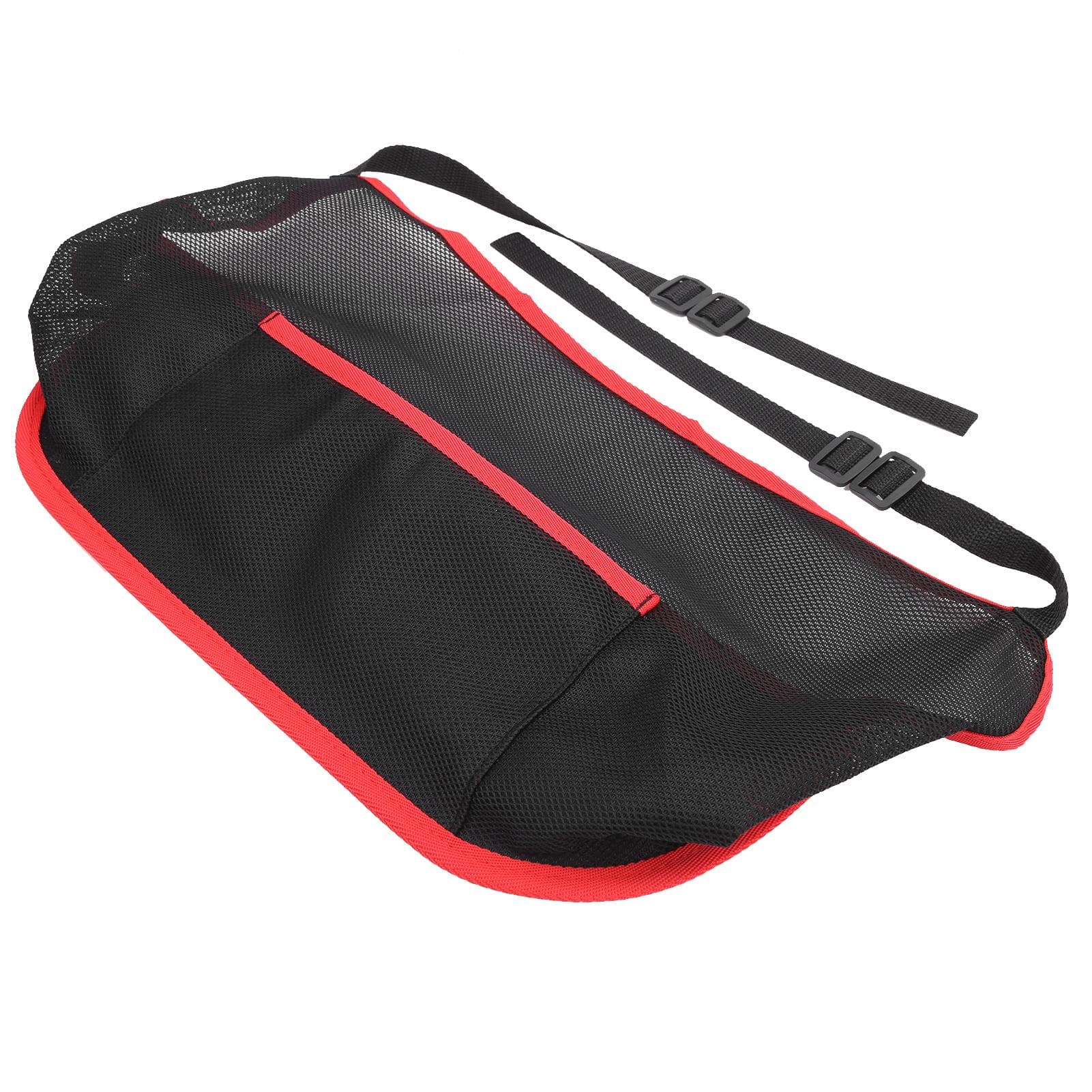 Universal Car Net Pocket Holder Between Seats Mesh Storage Bag Organizer Pet Barrier 260x405mmBlack