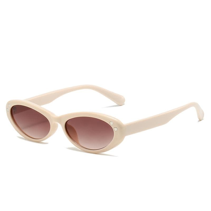 Retro Oval Sunglasses Women Men Vintage Fashion UV400 Protection Outdoor Driving Sun Glasses Brand Design Eyewear
