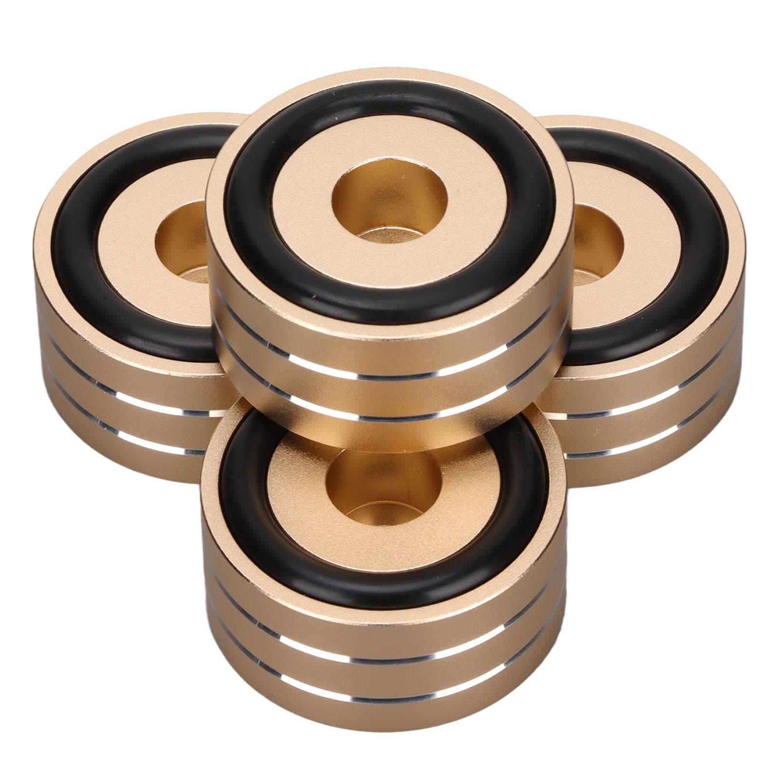 4pcs SP4010 Speaker Isolation Spike Stand Foot 40x20mm 1.57x0.78in Speaker Spikes for DAC gold