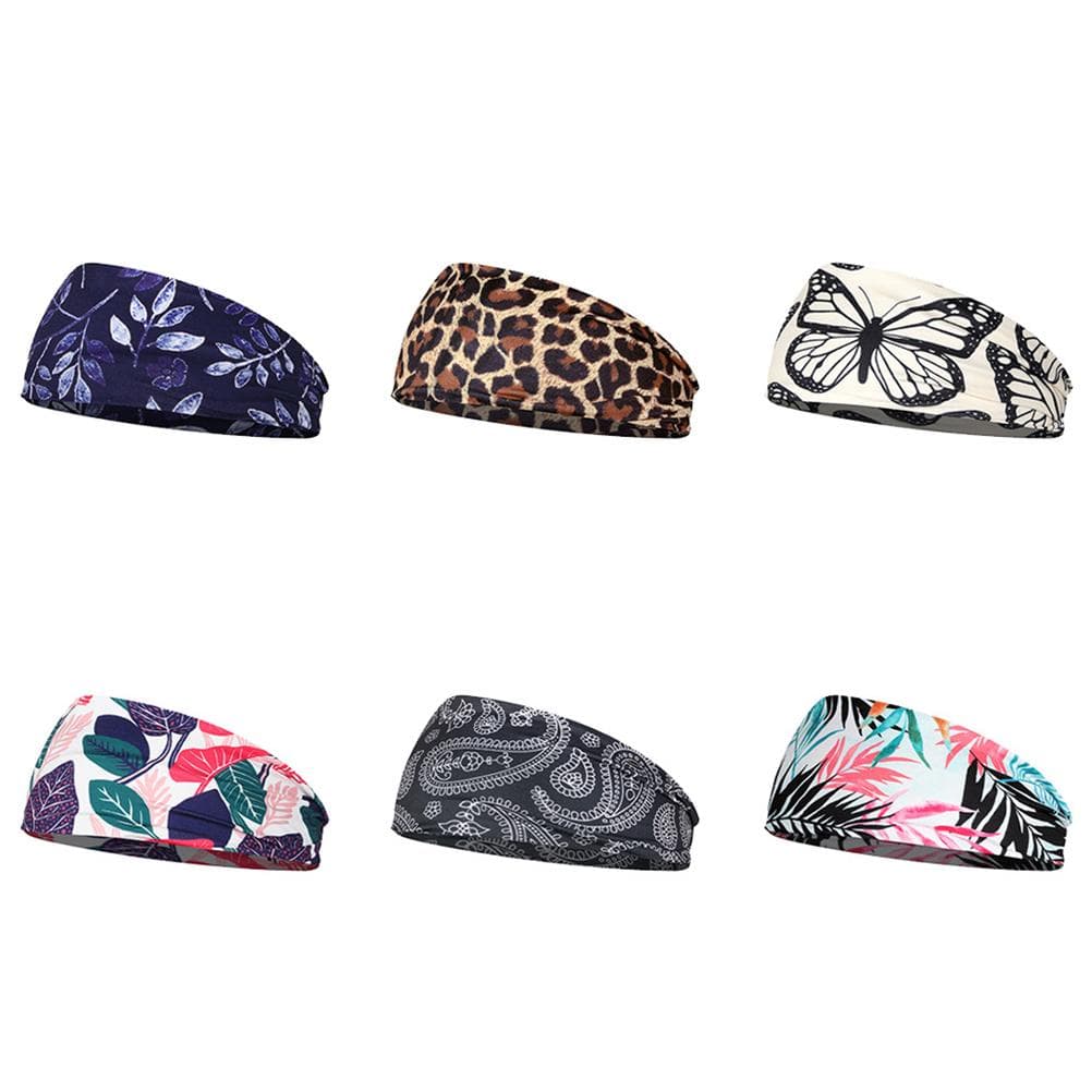 Headbands For Women Yoga Sports Headbands Elastic Non Slip Sweat Bands Workout Headband Girls