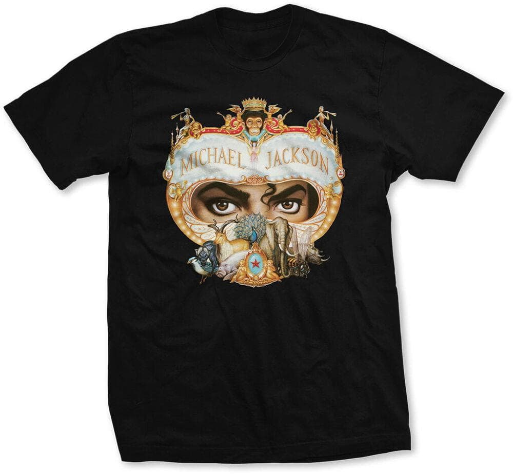 Michael Jackson Dangerous Black Unisex T-Shirt M
