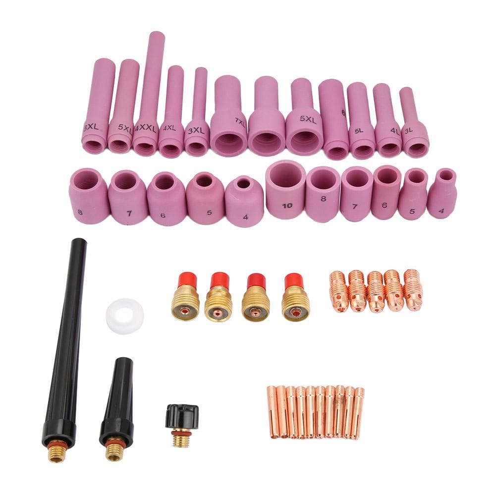 46pcsset WP92025 Series TIG Welding Torch Consumables Accessories