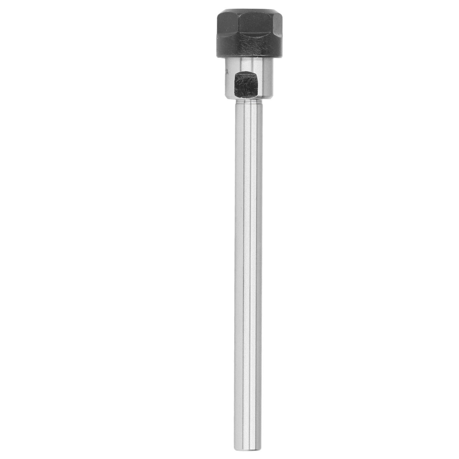 Straight Shank Extension Rod ER11 Collet Tool Holder with Wrench for Lathe Machine Processing
