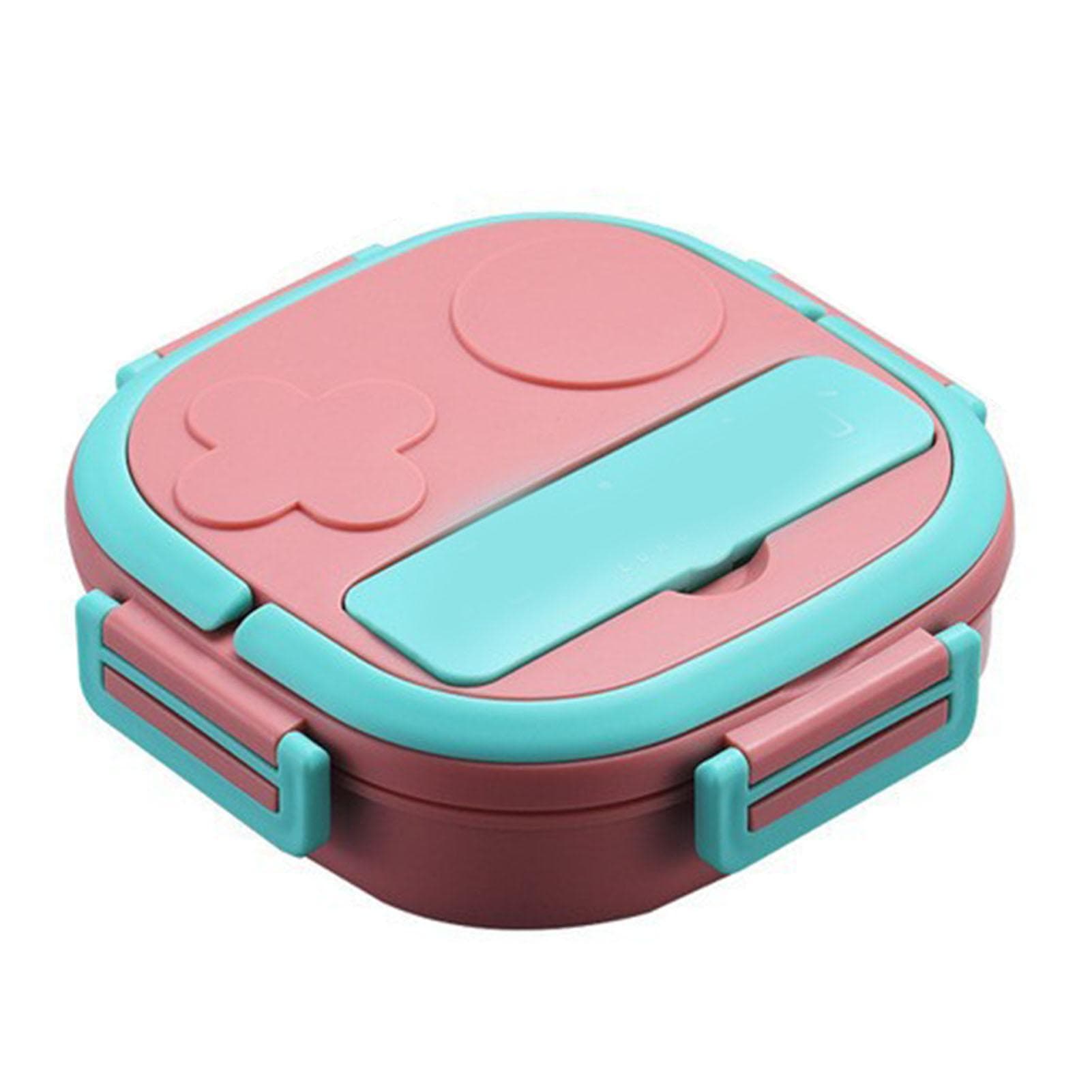 Lunch Box Multi Compartment Food Container Large Capacity Stainless Steel for Home Outdoor 2