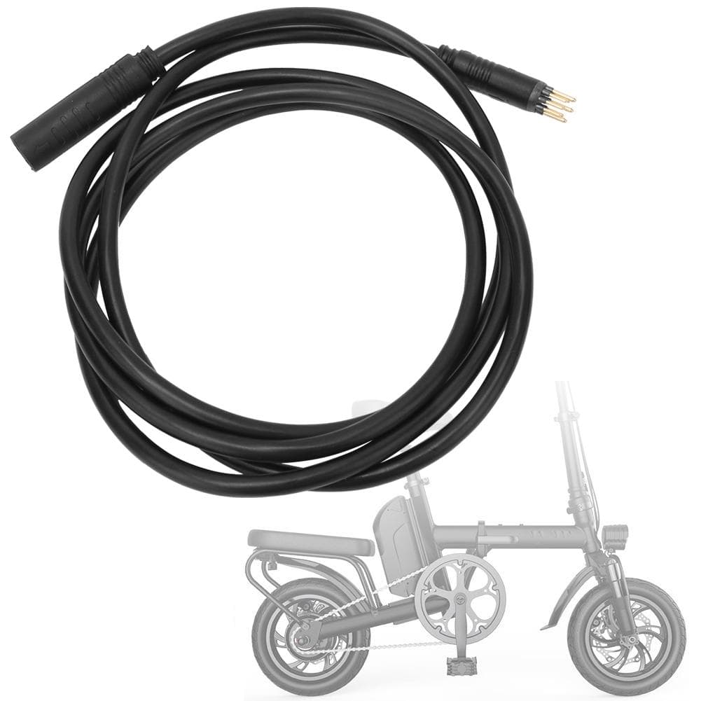 9 Pin Wheel Motor Extension Cable for Electric Bike Female to Male Wire E Bike Accessory(1.5*1600mm