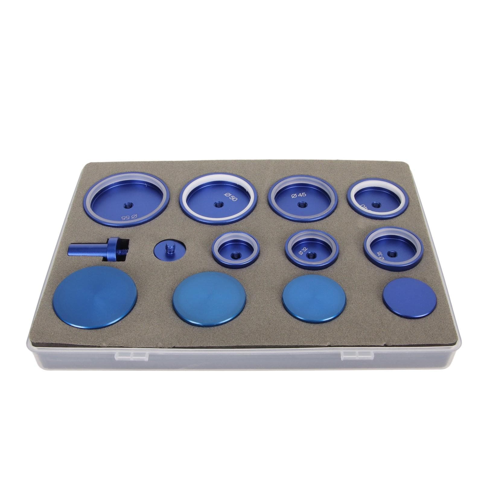 11PCS Watch Bezel Dies Set Aluminum Alloy Professional High Strength Long Durability Watchmakers